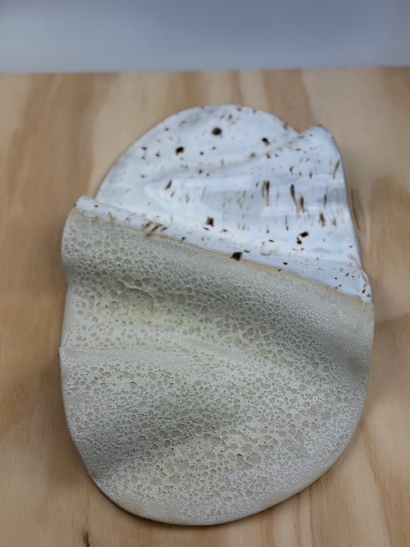 Lys vægrelief med tekstur - 35,5 x 21 cm billede 2