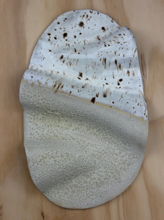 Lys vægrelief med tekstur - 35,5 x 21 cm billede 3