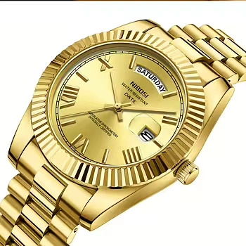Nibosi Day-Date Roman Gold (2)