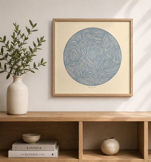 40x40cm, papercut, indrammet  (1)