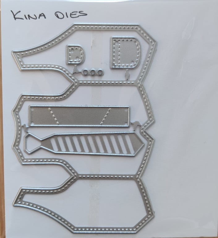 238 - Vest med slips (Kina dies)