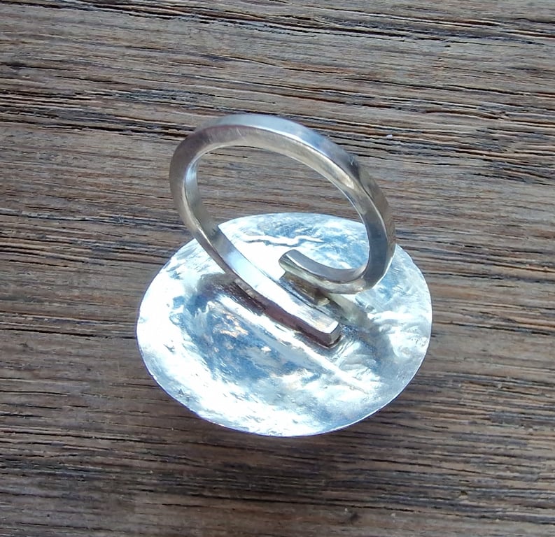 Tusindfryd sølv ring  billede 3