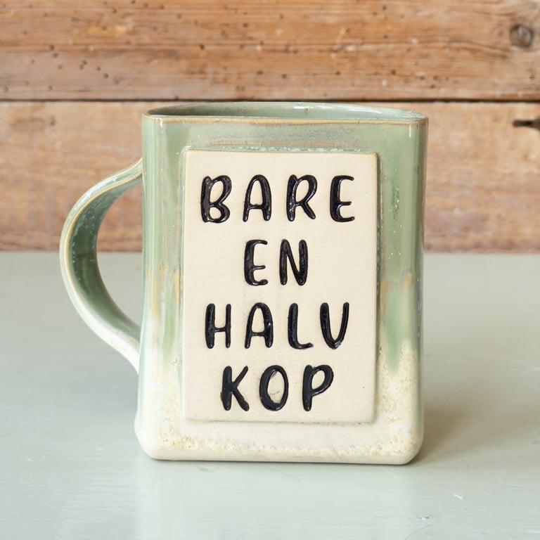 En halv kop i grøn, 2. sortering