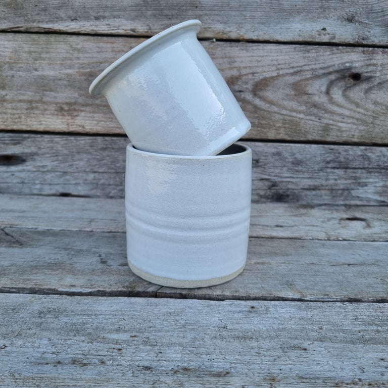 Smørklokke hvid