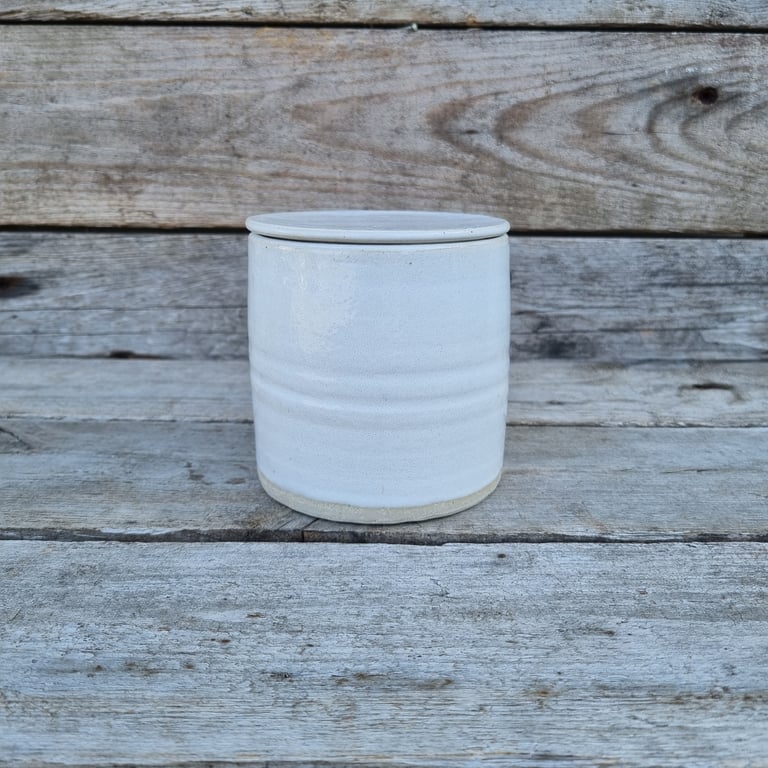 Smørklokke hvid billede 2