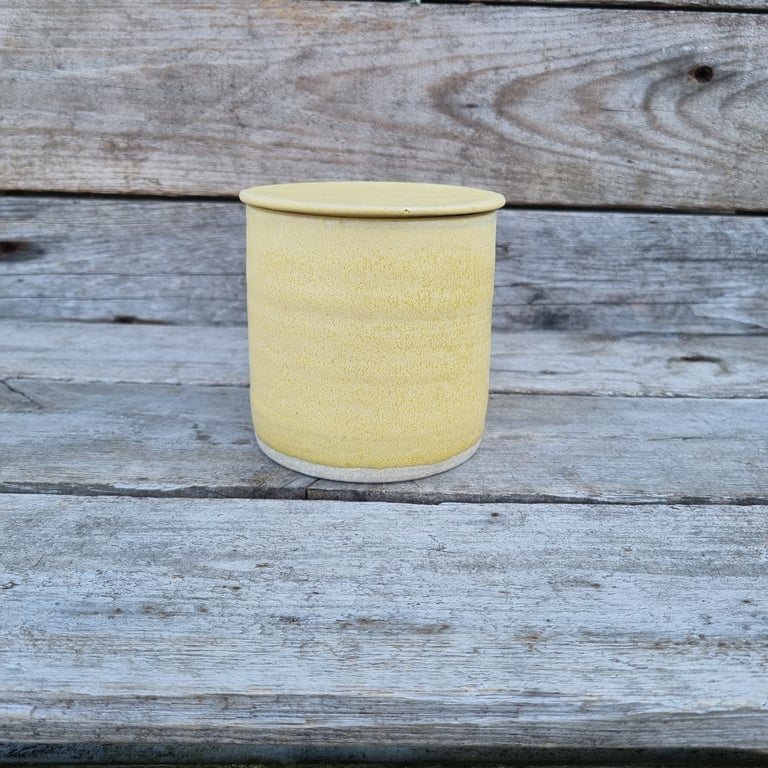 Smørklokke hørgul billede 6