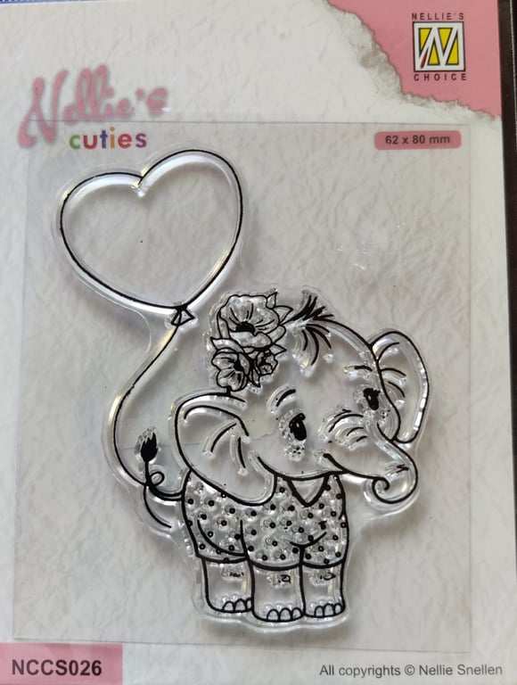 26 - Elefant med hjerte