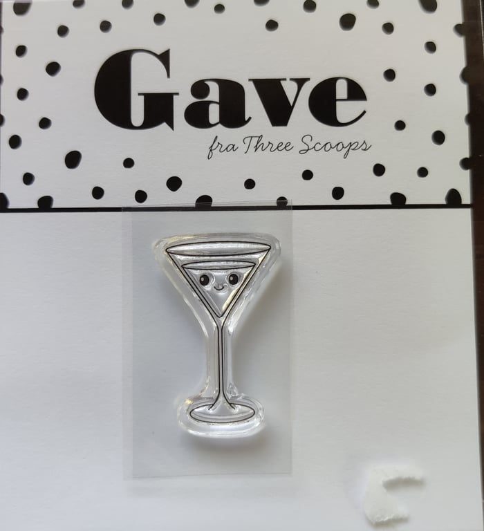 47 - Mini stempel - cocktail
