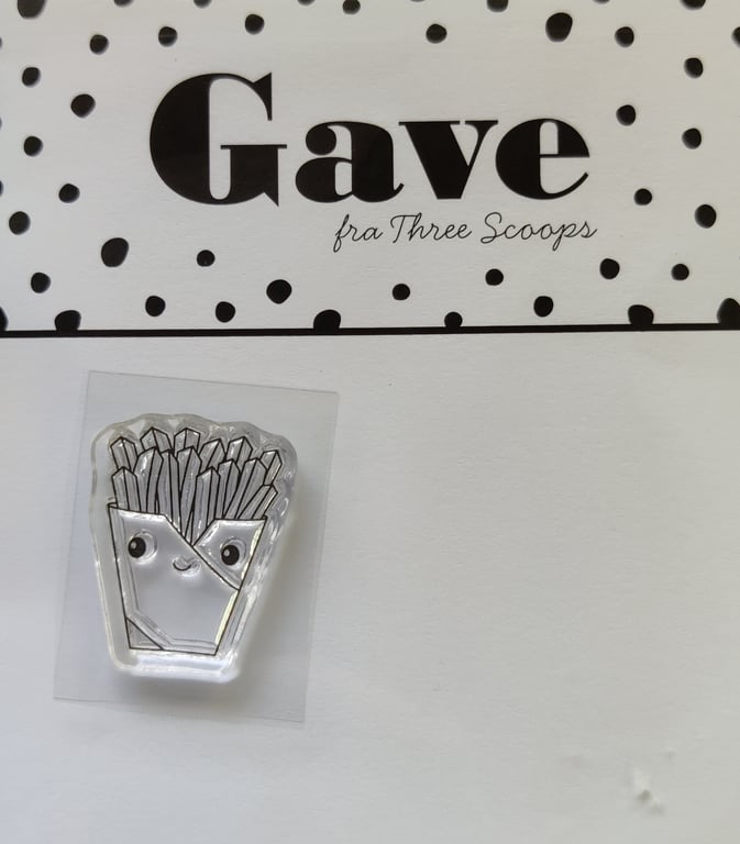 50 - Mini stempel - pomme frittes
