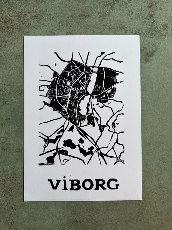 Viborg linoleumstryk 