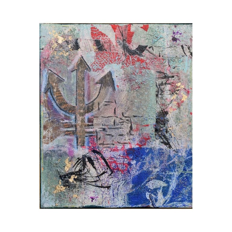 Collage/mixed media, NEPTUN