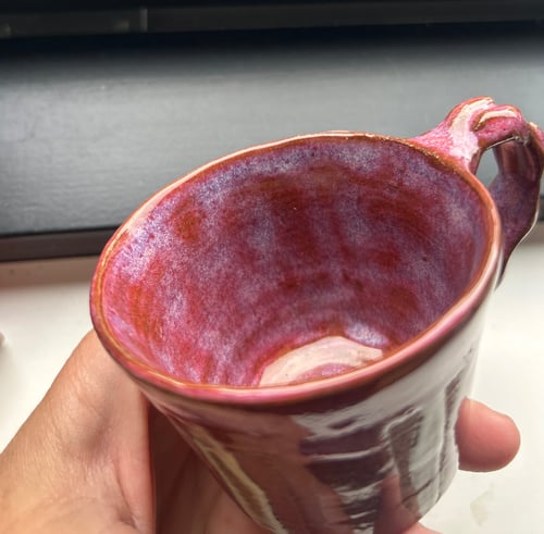 Espressokop pink og brun (3)