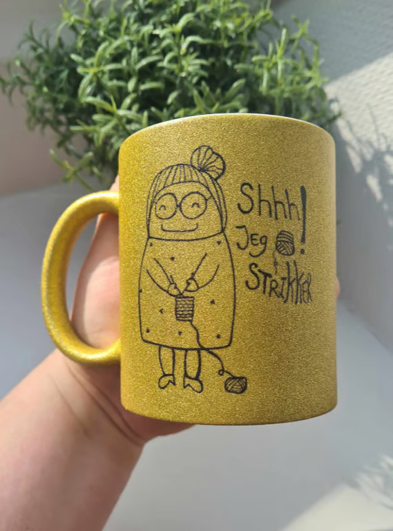 Krus: shhh jeg strikker billede 12