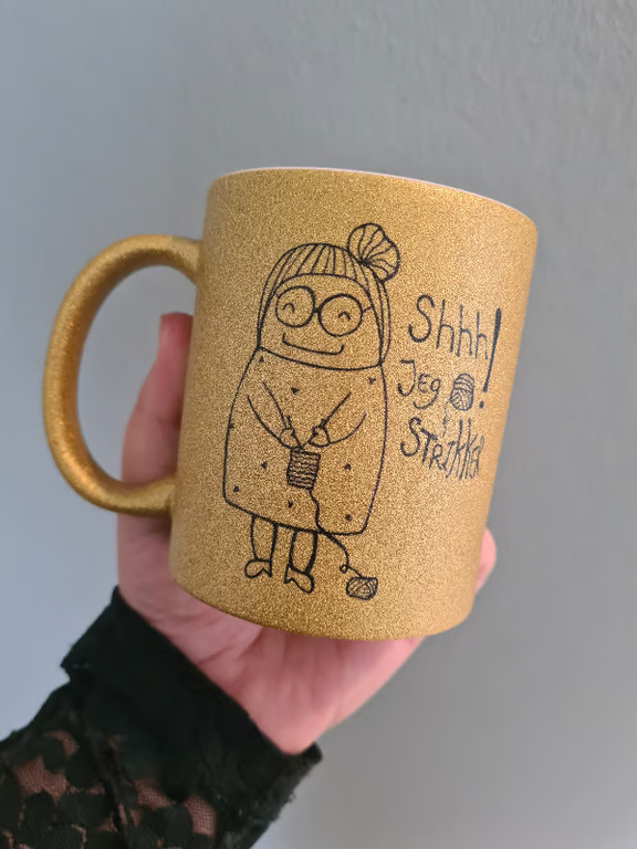 Krus: shhh jeg strikker billede 11