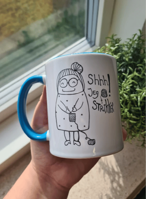 Krus: shhh jeg strikker (3)
