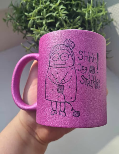 Krus: shhh jeg strikker (4)