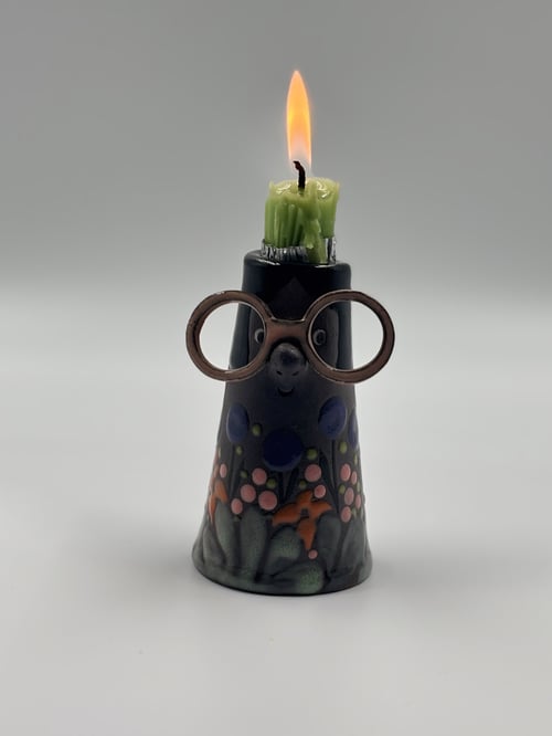 Familienhulihovedet vase/lysestage (1)
