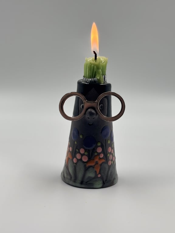 Familienhulihovedet vase/lysestage