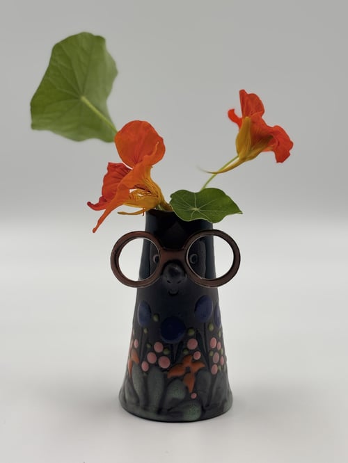 Familienhulihovedet vase/lysestage (2)