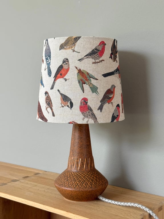 Upcycled vintage bordlampe - Søholm Keramik