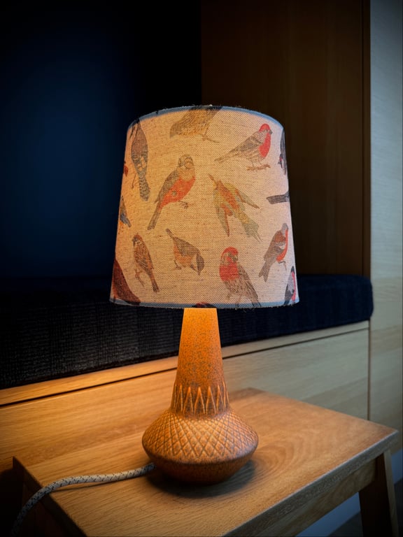 Upcycled vintage bordlampe - Søholm Keramik billede 5
