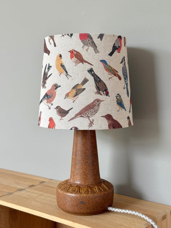 Upcycled vintage bordlampe - Søholm Keramik