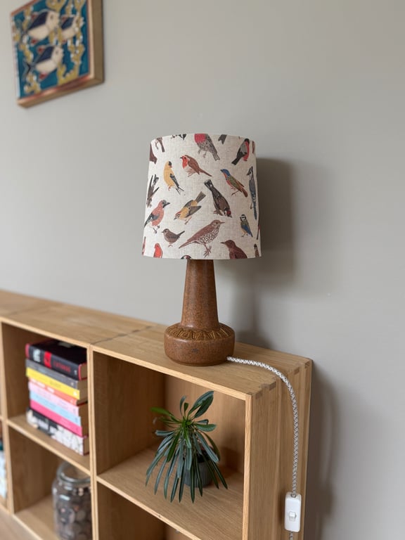 Upcycled vintage bordlampe - Søholm Keramik billede 6