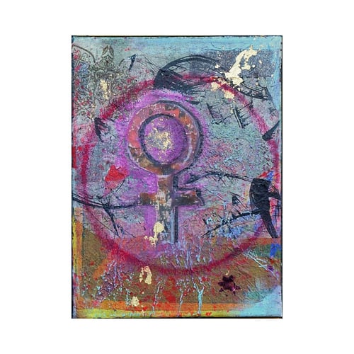 Collage/mixed media, VENUS