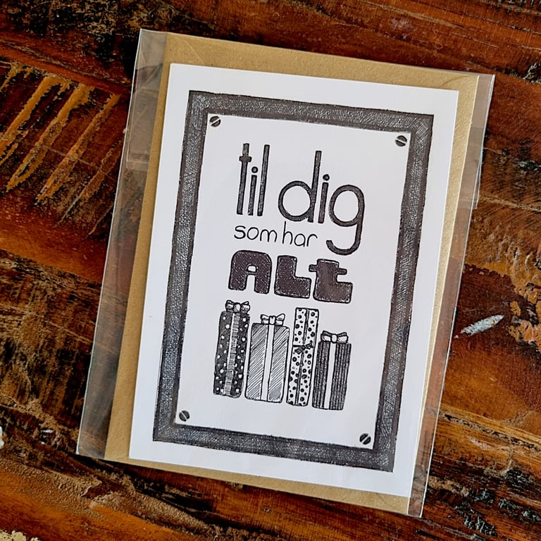 Til dig som har alt (1) - kort billede 2