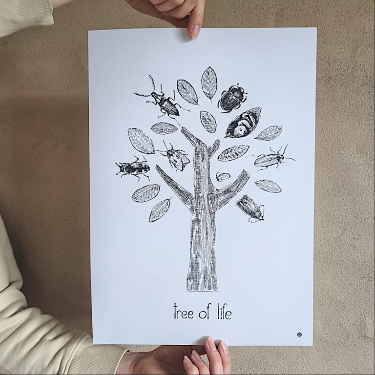Tree of life - plakat billede 3