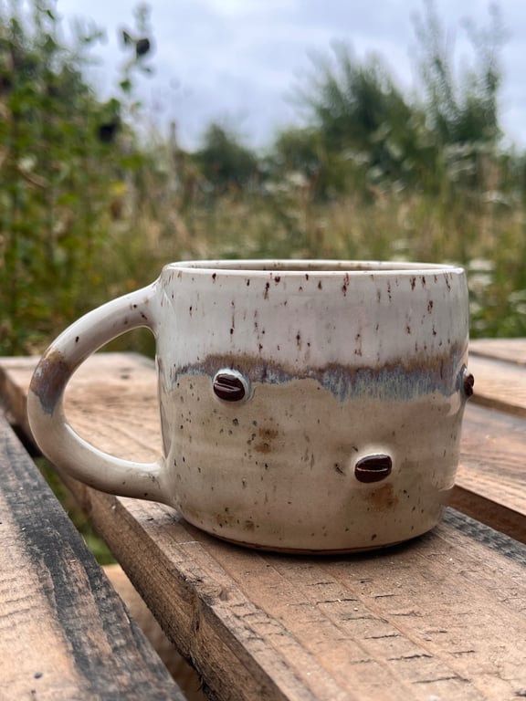 Kaffebønne kop. 350 ml. H: 7,5 cm billede 2