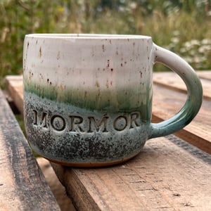 Grøn mormor kop. 330 ml. H: 8 cm – produktbillede