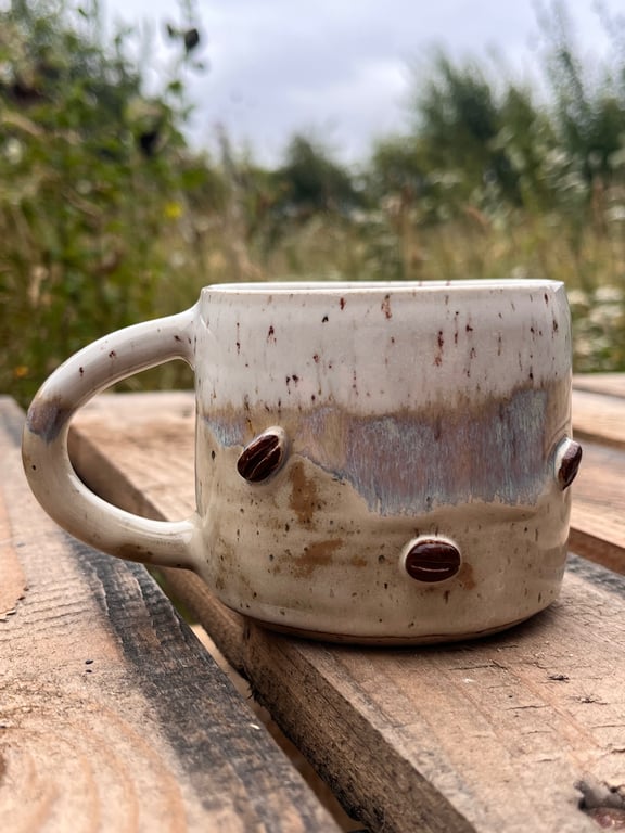 Kaffebønne kop. 320 ml. H: 7,5 cm billede 2