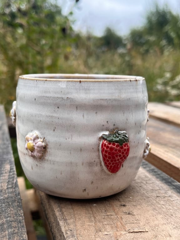 Sommer kop. 330 ml. H: 7,5 cm billede 2