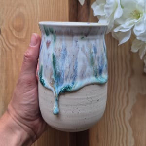 Vase m. Unika glasur  – produktbillede