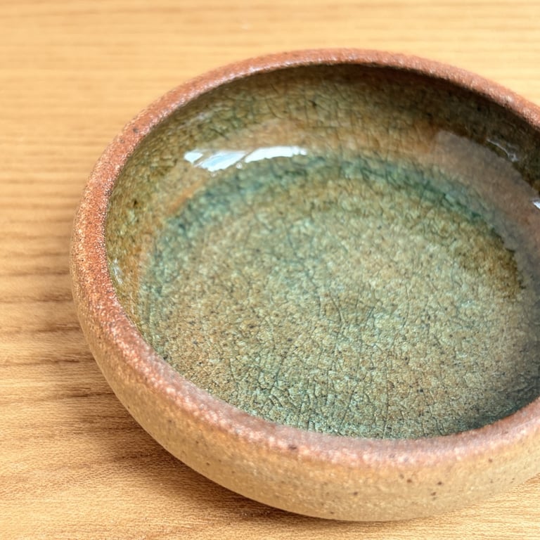 Grøn salt-skål billede 2