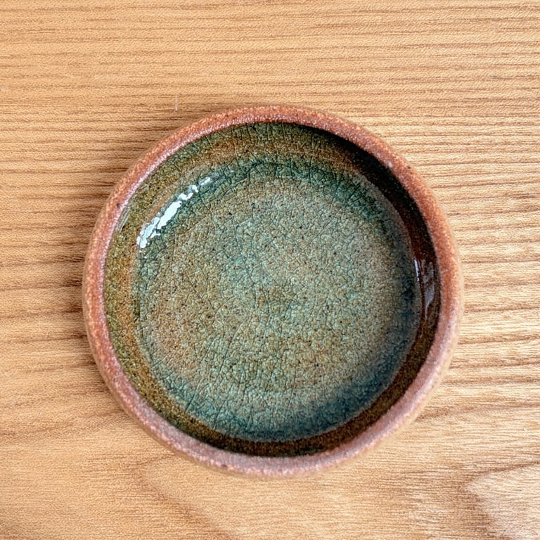 Grøn salt-skål billede 3
