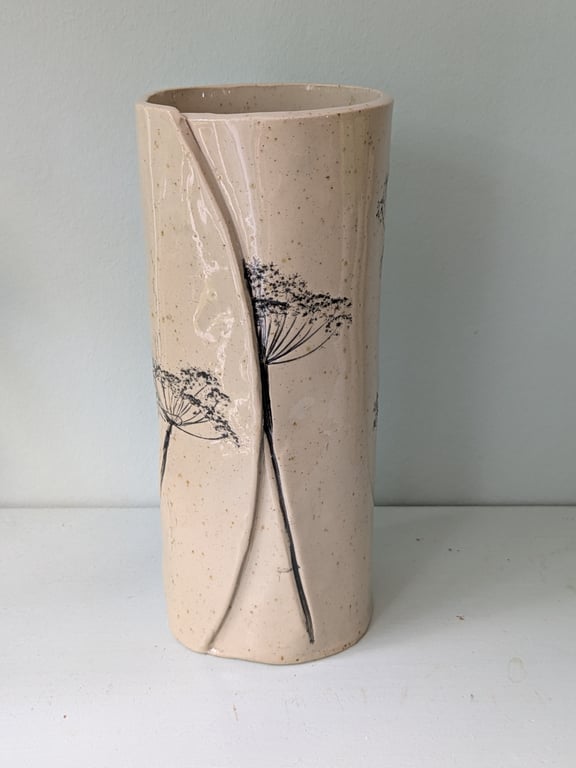 vase med Vild gulerod  billede 2