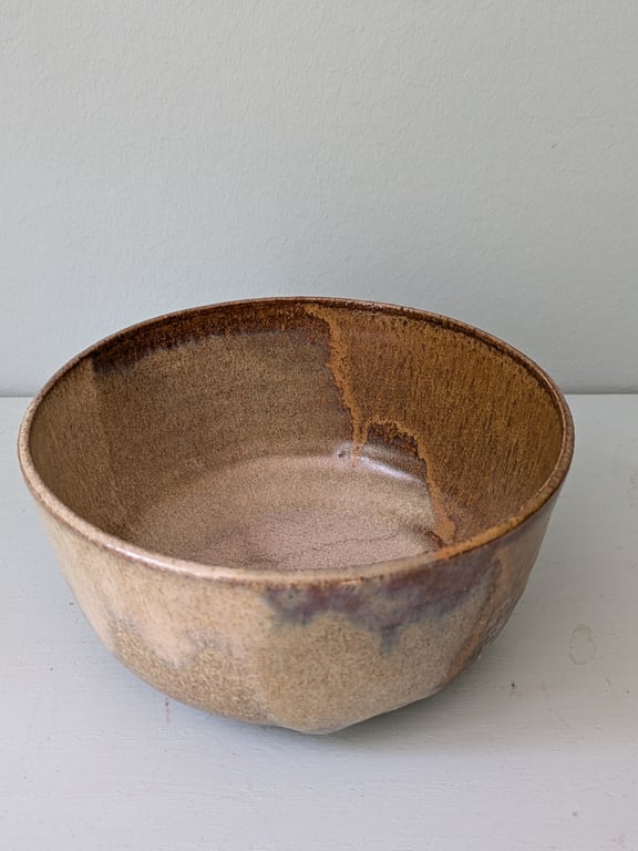 Skål brun/sand