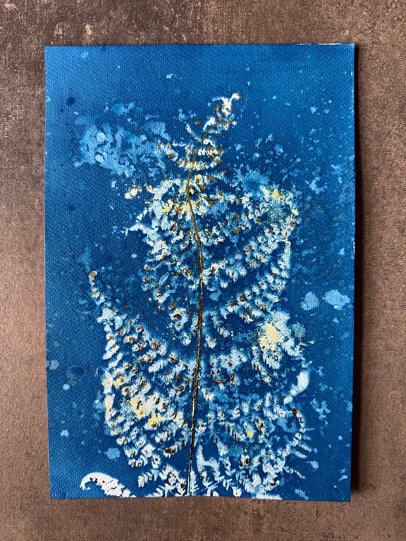  Bregner #4 Cyanotype