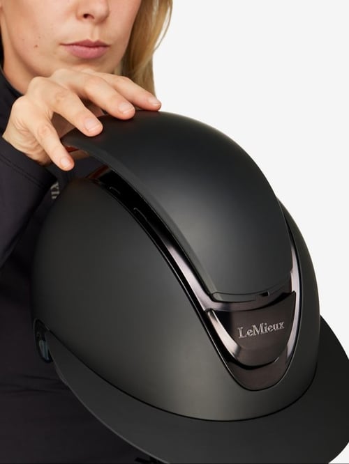 Lemieux/ Verv Ridehjelm - Matt Black (2)
