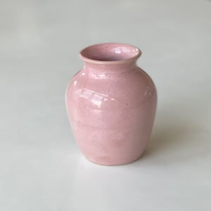 Lille vase, lyserød – produktbillede