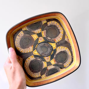 Vintage keramik (fajance) fad - Royal Copenhagen - 22 x 22 cm – produktbillede