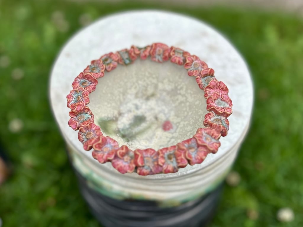 Blomster skål billede 3