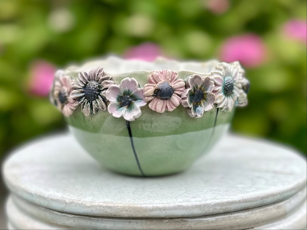 Blomster skål billede 2