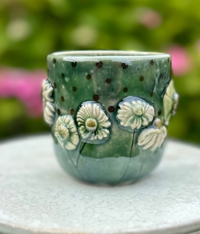 Krus m blomster billede 2