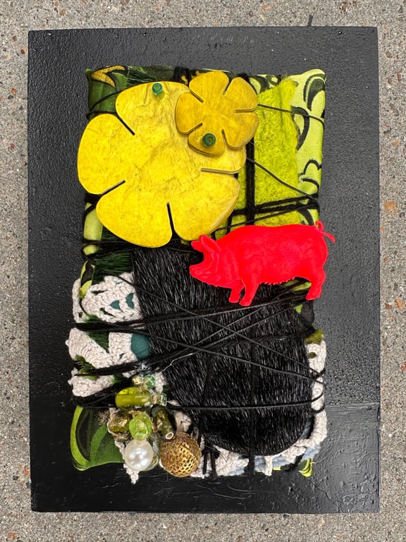 Original VanGodt Tekstilkunst no 1 billede 4