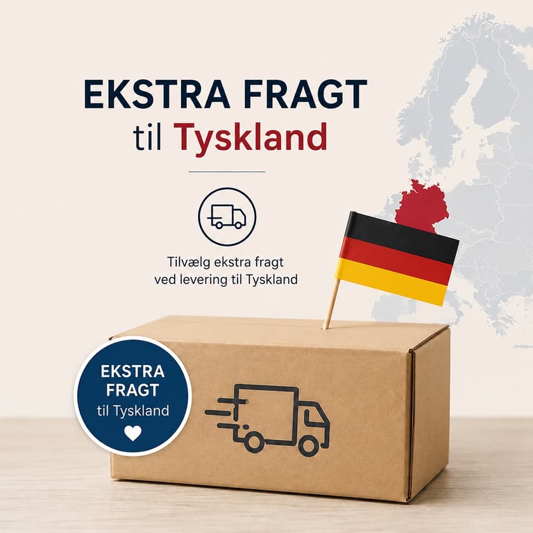 Zusätzliche Versandkosten nach Deutschland