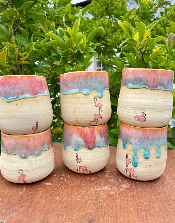 Cracks flamingo Tumblers billede 4