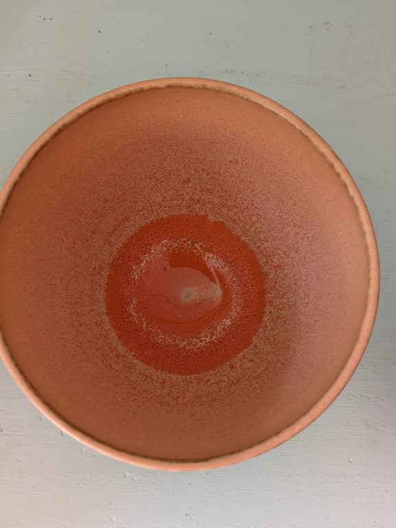 Cappuccino kop orange billede 2